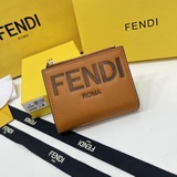 品牌：Fendi 2608顔色：  黑色 杏色 土黃 尺寸： 11.5*2*