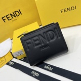 品牌：Fendi 2608顔色：  黑色 杏色 土黃 尺寸： 11.5*2*