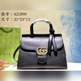 Gucci Marmont 爆款新品，中號。配以手工編織間面線細節，采用進口牛皮