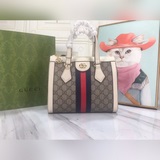 G家新款專櫃品質，原單貨，實物實拍，款號547551啡膠白皮、 尺寸24x20x