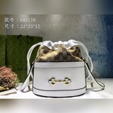 楊幂同款 新品 古奇全新系列火熱來襲 抽繩桶包 重塑古典美 既氣質又休閑 沉穩不
