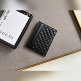 頂級原版 GG小G壓花# GUCCI新款卡包 真皮卡包，實物實拍G字壓花/全皮。
