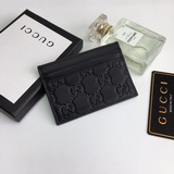 gucci新款，專櫃品質，原單皮質，真皮卡包，實物實拍。款號：233166壓大字