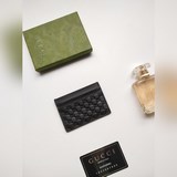 gucci新款，專櫃品質，原單皮質，真皮卡包，實物實拍。款號：233166 全皮