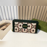 品牌：gucci 9666顔色：墨綠 尺寸： 19*10*2.5說明：