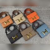 Hermes  Constance 。p160型號：537-2荔枝紋金扣 S