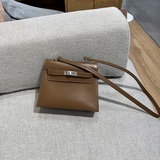 凱莉kelly box 中古包腋下包20cm 原版box頭層牛皮 定制五金 滿滿