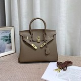 鉑金包 經典不過時 長期暢銷款 荔枝紋頭層牛皮  尺寸：20cm 25cm 3