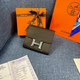 【hermes 原版】女士短款錢包，内有多個插卡位，一個拉鍊袋專櫃對版複刻，