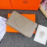 hermès 原版手掌紋牛皮愛馬仕法國原産 男女通用錢夾12個卡位，兩個大鈔