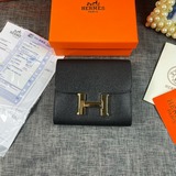 【hermes 原版】女士短款錢包，内有多個插卡位，一個拉鍊袋專櫃對版複刻，