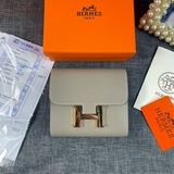 【hermes 原版】女士短款錢包，内有多個插卡位，一個拉鍊袋專櫃對版複刻，