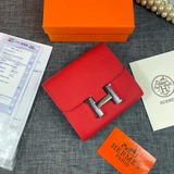 【hermes 原版】女士短款錢包，内有多個插卡位，一個拉鍊袋專櫃對版複刻，