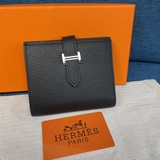 【hermes  原單 】新款純色皮革口袋豎款錢包 專櫃對版複刻，原版五金，