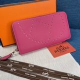 hermès 原單togo牛皮愛馬仕法國原産 男女通用錢夾12個卡位，兩個大