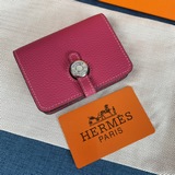 Hermes  原單Togo型號：0510 SIZE：11*10cm海外進