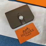 Hermes  原單Togo型號：0510 SIZE：11*10cm海外進