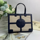 Tory Burch走秀款托特包，大logo撞色 ，Ella Quadrant