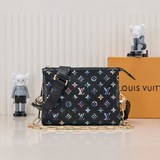 m21353白色彩印 57790 本款 coussin 小號手袋采用 monog