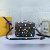 m46384 40780 新款絲印 郵差包pochette métis 手袋 p