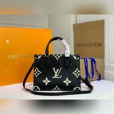 m45659 黑色/米白色 onthego 小號 tote 包向 1968 年的