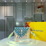 最美色一眼就愛上 獨家爆 lv官網炫彩洗漱包67692銀 尺寸w25h20d5超