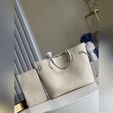 neverfull 中號購物袋 重新設計的内袋采用了清新的織物内襯和靈感源自路易