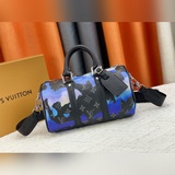 獨家背景 升級原版m21399塗鴉，m21430噴繪本款手袋濃縮 keepall
