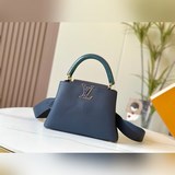 m20514藍色小號本款 capucines bb 手袋以 taurillon