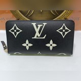m69794 zippy 拉鍊錢夾  取材 monogram vernis 壓