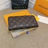 m60017内裡配色。zippy 拉鍊錢夾。zippy拉鍊錢夾緻敬路易威登旅行和
