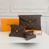 手袋m67600 老花catogram系列的特别款pochette kiriga