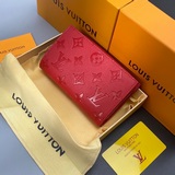 品牌：l v60235 壓花顔色：黑色 紅色 尺寸： 13.5*9.5*3.