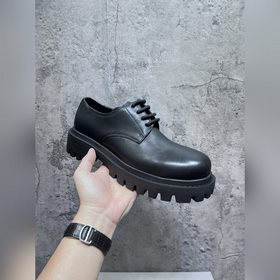 爆頂級版本巴黎世家Balenciaga STRIKE 厚底德比鞋休閑大頭鞋，原版