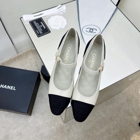 CHANEL小香/ 早春粗跟瑪麗珍鞋！____________________