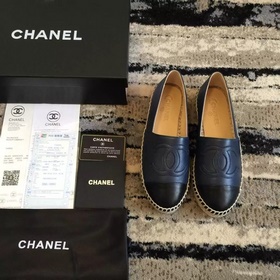 CHANEL香奈兒漁夫鞋全皮系列原版高端版本歡迎各位親們對比PK内裡墊腳采用原