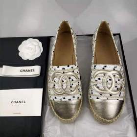 CHANEL香奈兒2023新款漁夫鞋原版開發，正品工藝，手工折邊後縫合，純手工