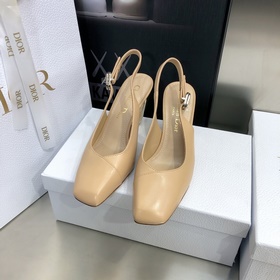 Dior 迪奧2023早春新款 Rhodes 系列異型跟後空女涼鞋 明星同款CD