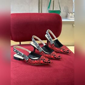 Dior 經典slingback#2023新色# 經典色長期供應！精工刺繡