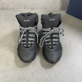 Dior男士高幫新品原單品質 B28  Oblique 印花高幫男士運動鞋  本