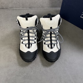 Dior 男士高幫新品原單品質 B28  Oblique 印花高幫男士運動鞋