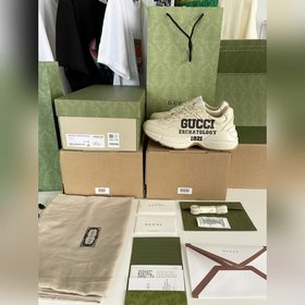 古奇老爹鞋情侶款 做舊皮革角狀複古慢跑鞋 消退的巴黎世家姥爺潮，迎來時尚界潮流領