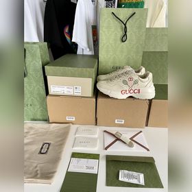 古奇老爹鞋情侶款 做舊皮革角狀複古慢跑鞋 消退的巴黎世家姥爺潮，迎來時尚界潮流領