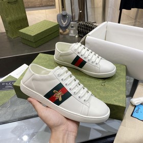 Gucci頂級芯片版本GG情侶款小白鞋，近幾年一直火爆；新色更新不斷；明星 網