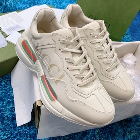 Gucci——頂級版本——老爹鞋系列款GG情侶款老爹鞋，近幾年一直火爆 醜帥