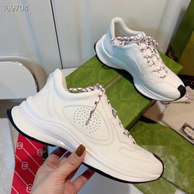 Gucci2023早春新款情侶運動鞋全套精美包裝 原版定制面料！tpu發泡超