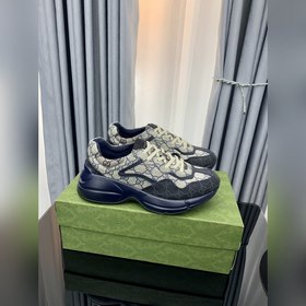 Gucci古奇古馳老爹鞋 G家 老爹鞋男女碼情侶款，3D打印，經典萬年款，頂級套