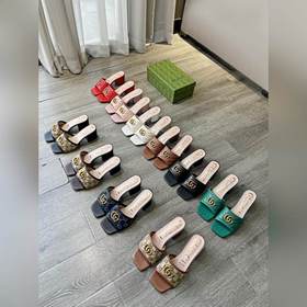 GUCCI最新款面料、墊腳、裡皮、進口羊皮。電繡做工1：1。追逐流行、搭配特别、