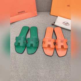 HERMES愛馬仕經典款H拖 原版購入開發頂級品質 鞋面原版小牛皮 内裡墊腳羊