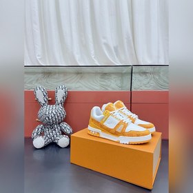 路易威登LVTRAINER 運動鞋Virgil Abloh 馬卡龍系列從複古籃